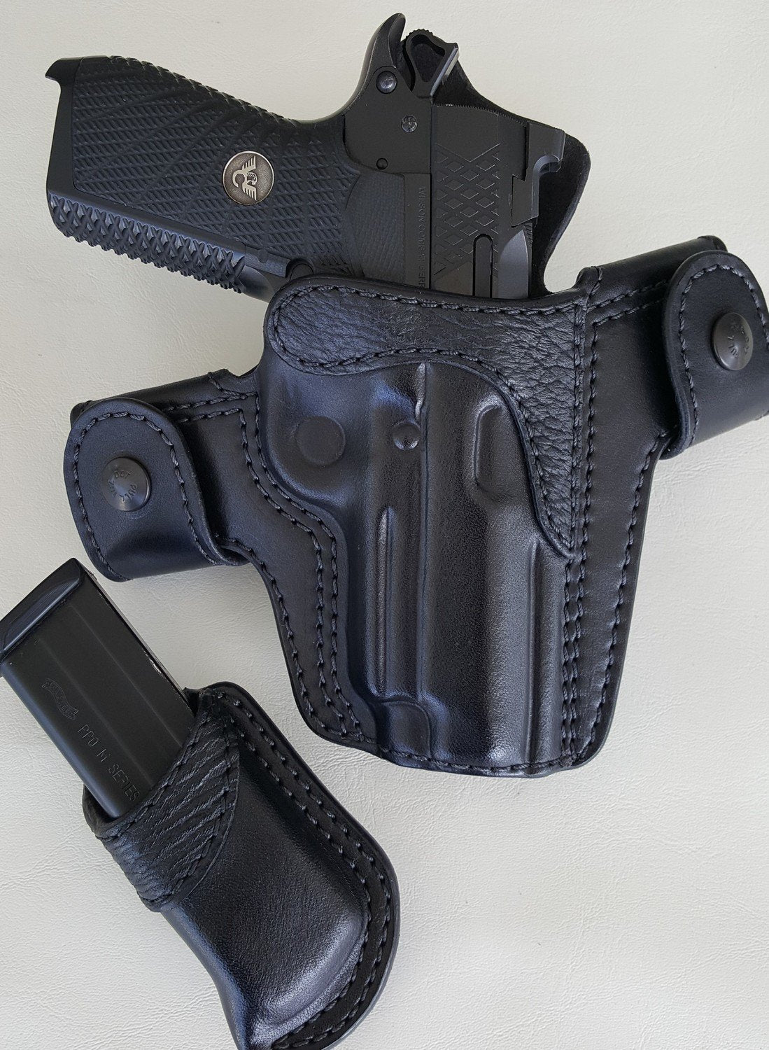 S.O.B. Defense Holster (Small of Back) (A-1B) — MTR Custom Leather