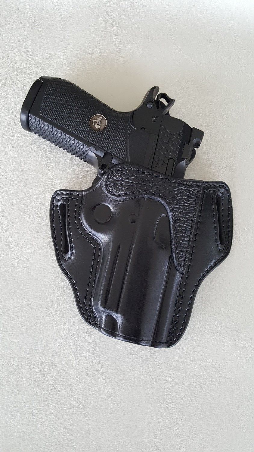 Kimber K6s 3 OWB (Pancake) Leather Holster by ETW Holsters