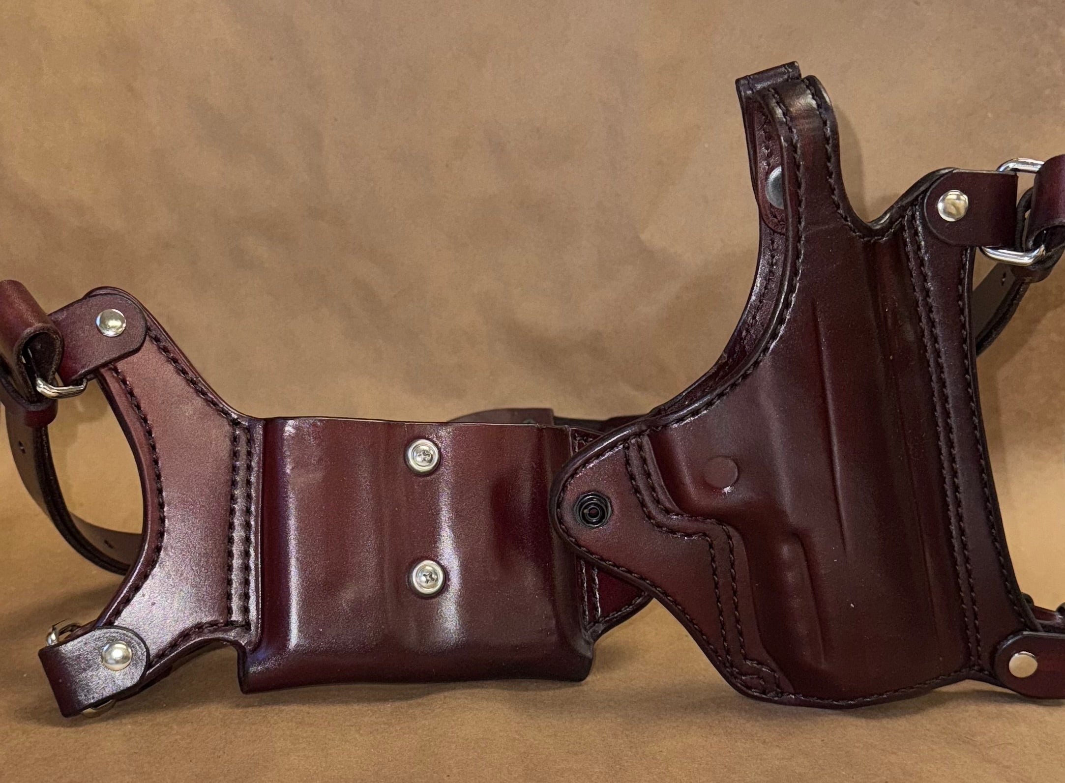 FN 5.7 Double Shoulder Holster | Palmetto Leather