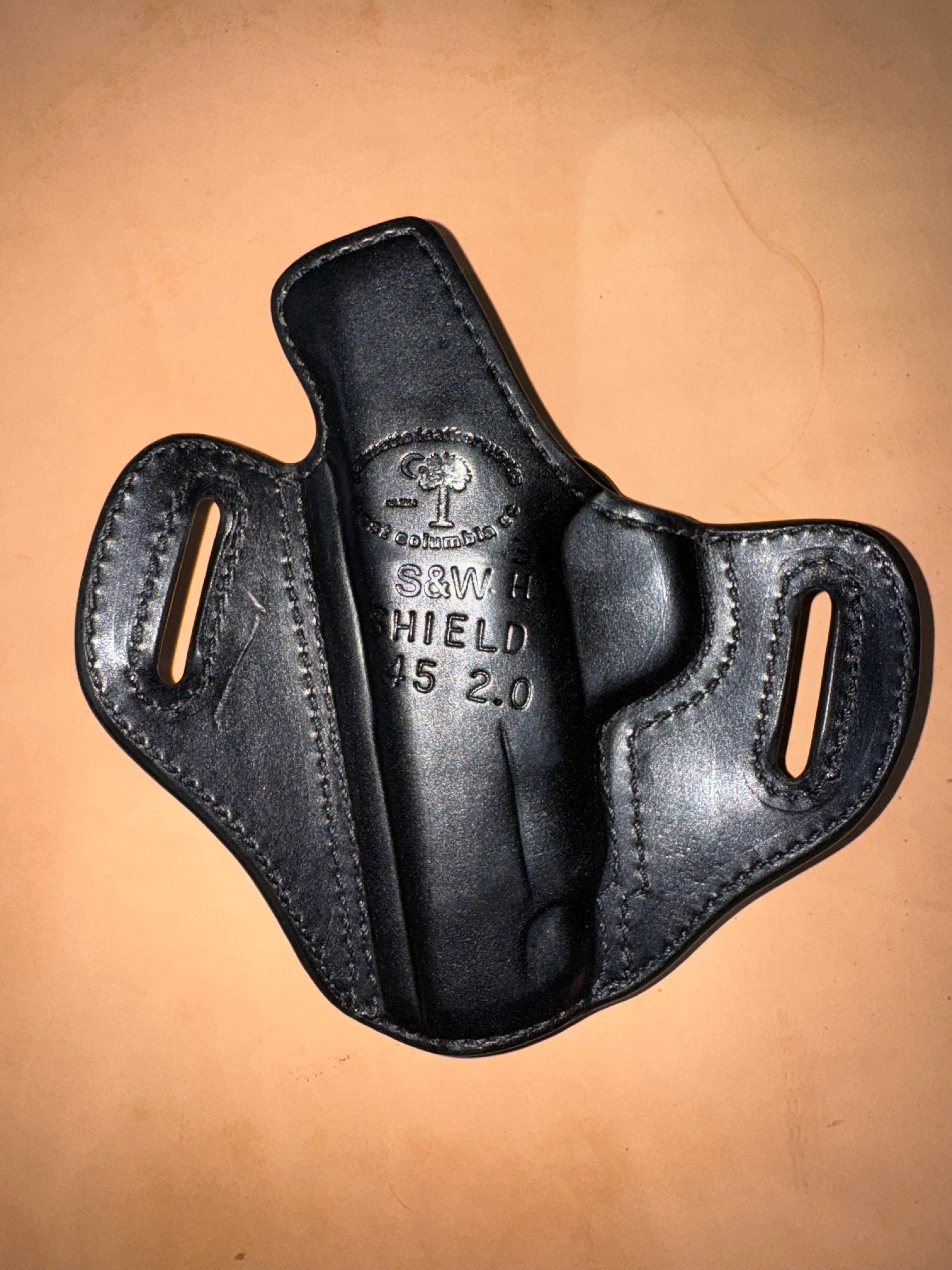 S&W Shield .45 2.0 Deluxe Lined Model 3 Holster | Palmetto Leather