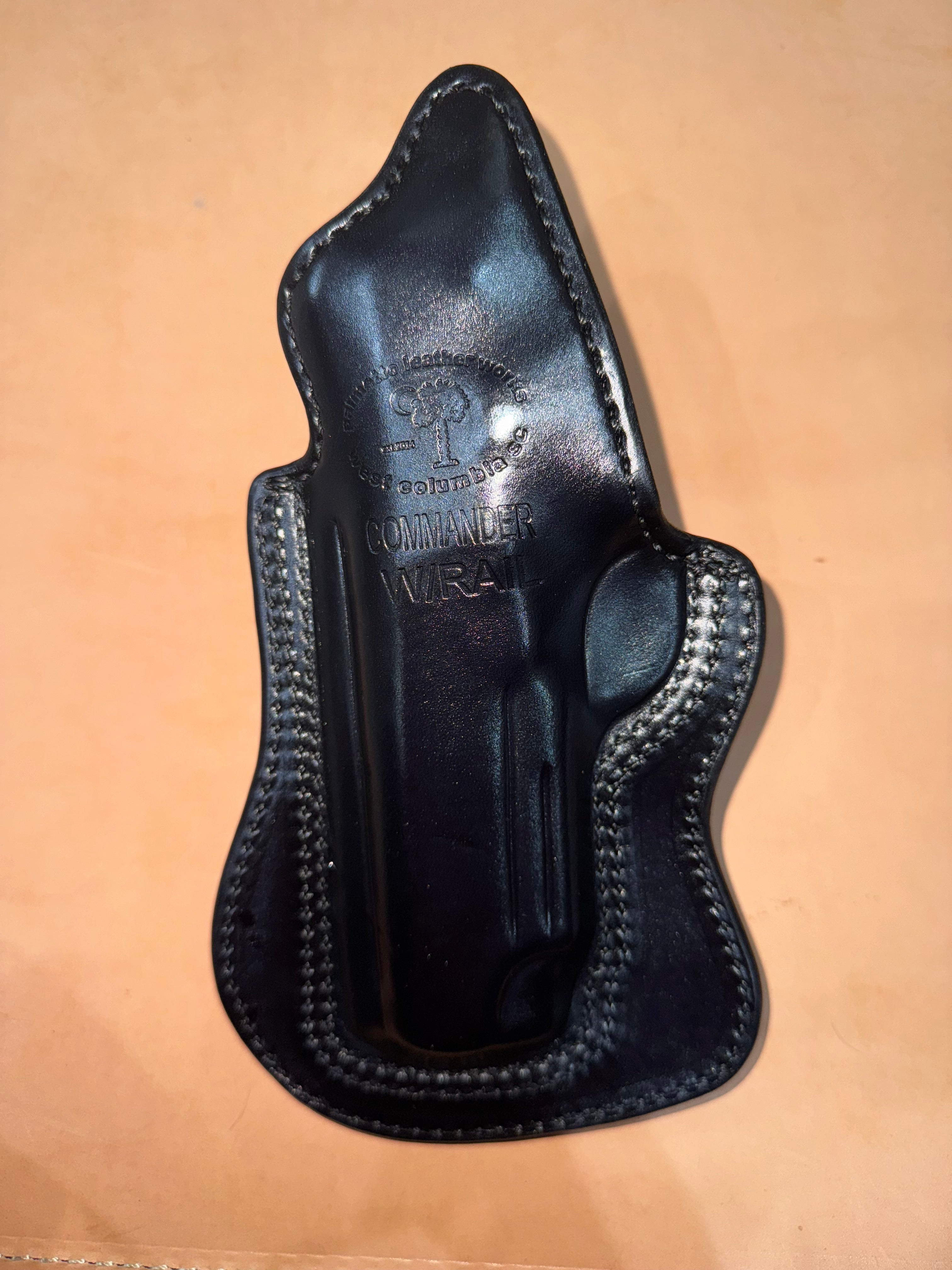 Commander with Rail Model 4 Holster | Palmetto Leather