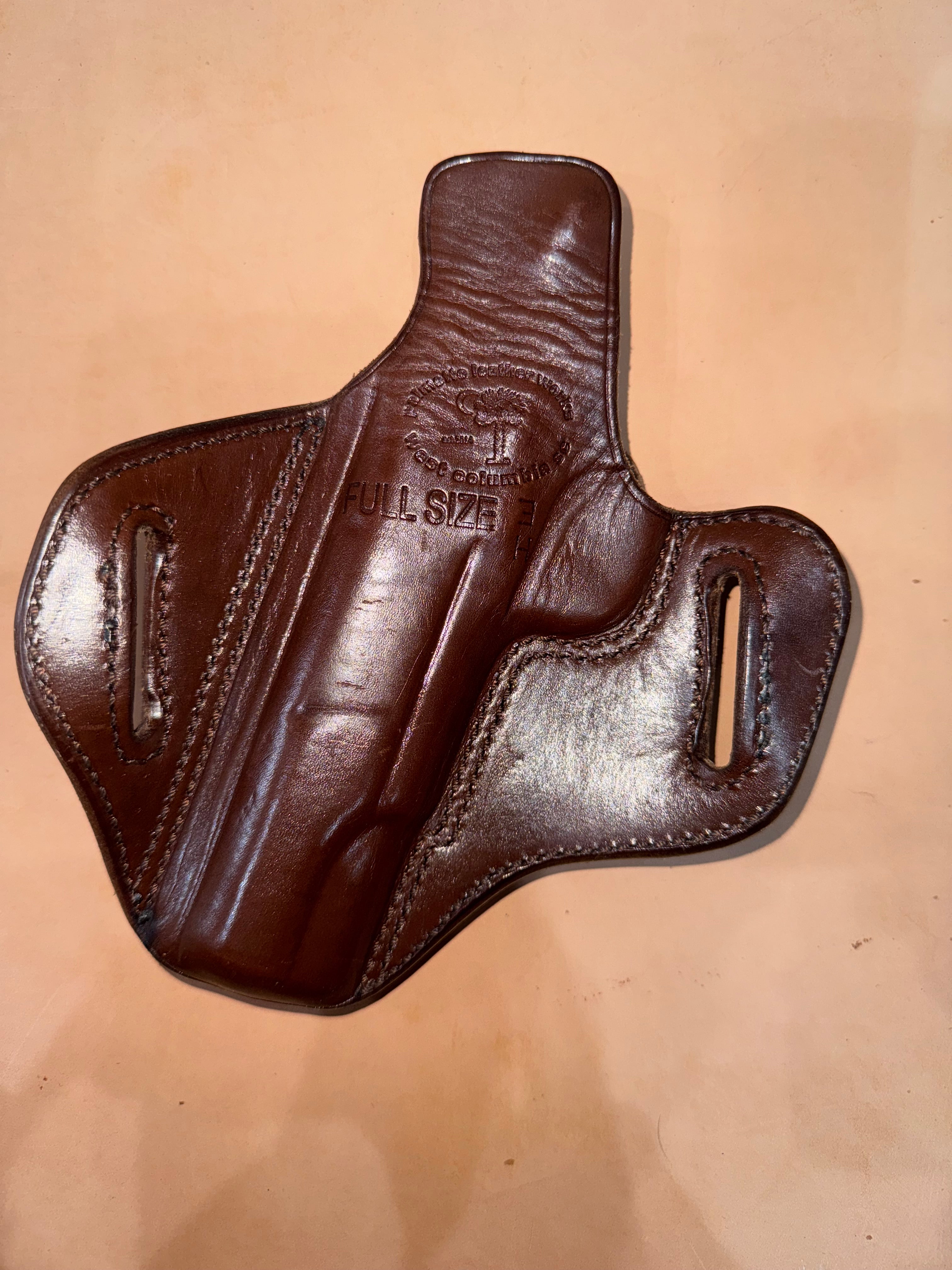 Full Size Model 3 Holster | Palmetto Leather