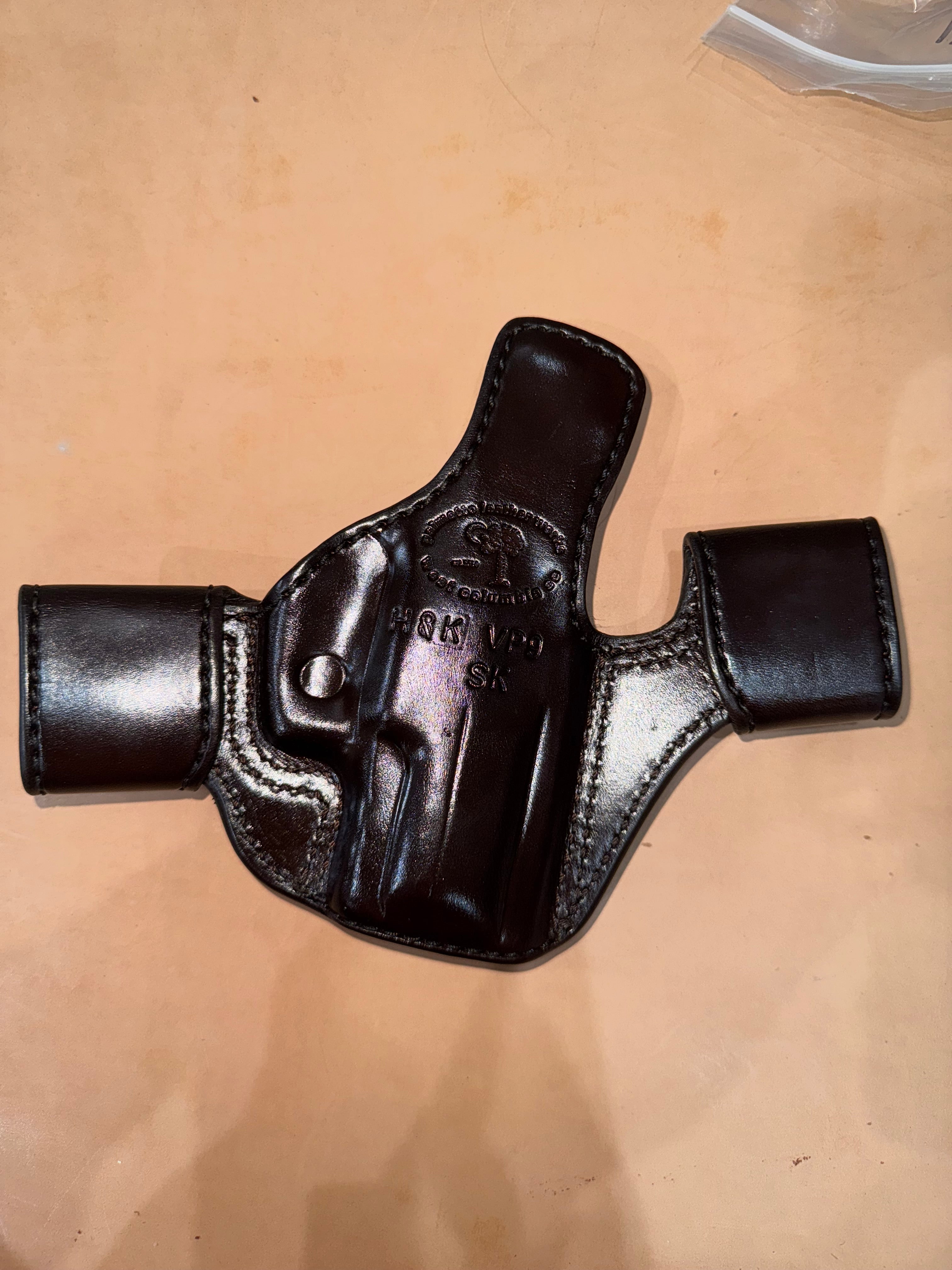 H&K VP9 SK Deluxe Lined Model 1 Holster | Palmetto Leather