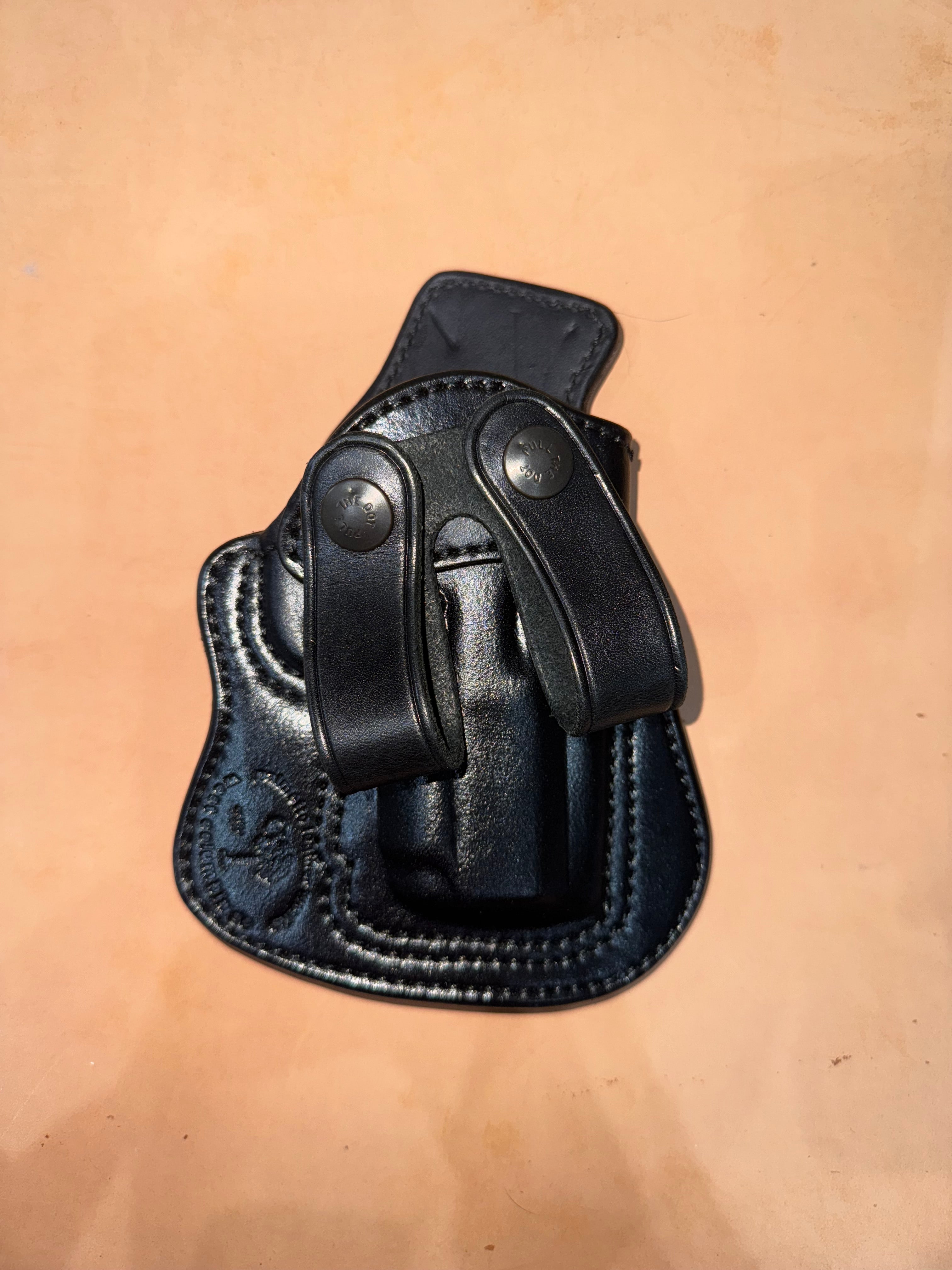 EDC X9S Deluxe Lined Undercover Professional Holster | Palmetto Leather