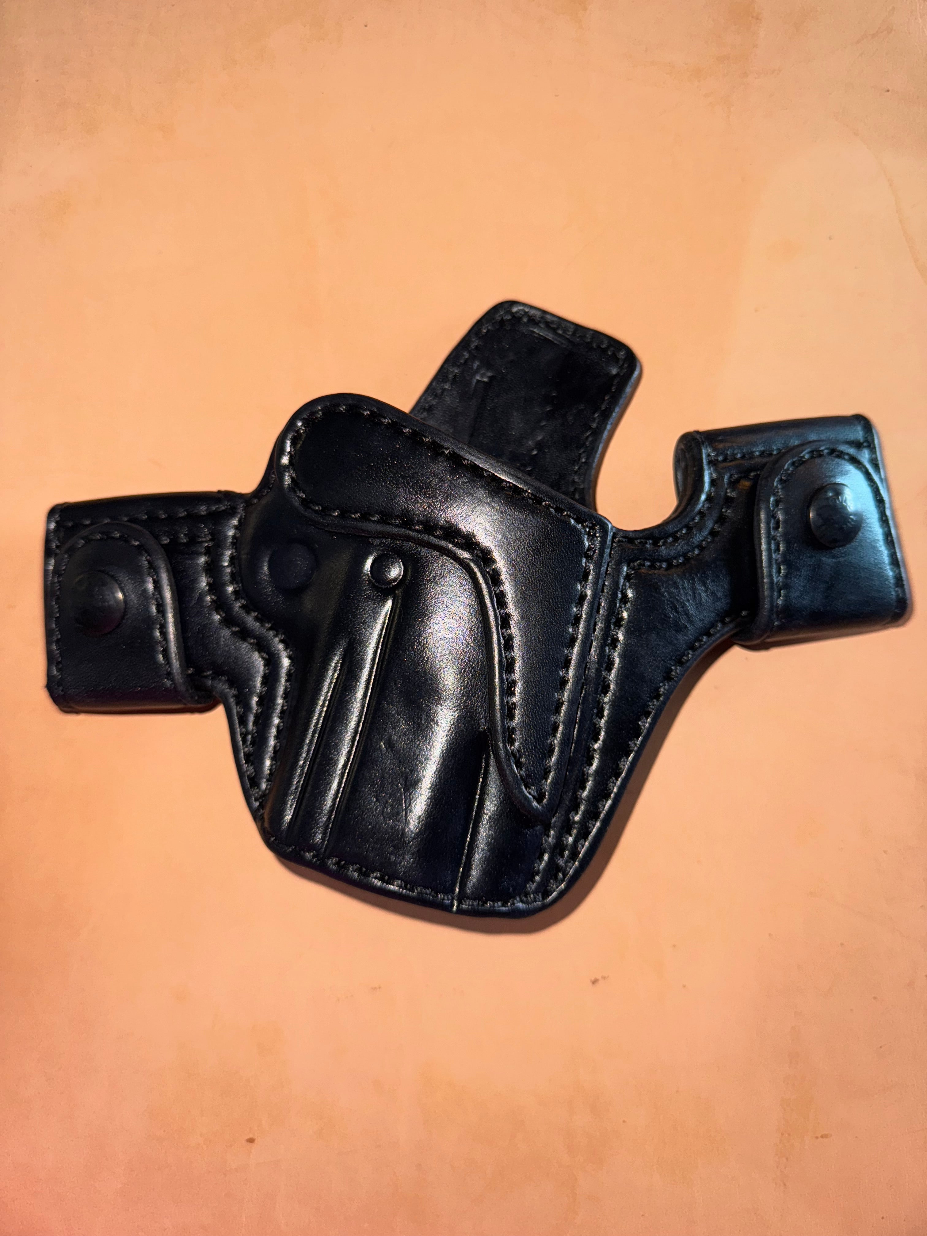 EDC X9S with Rail Deluxe Lined Model 1 Holster | Palmetto Leather