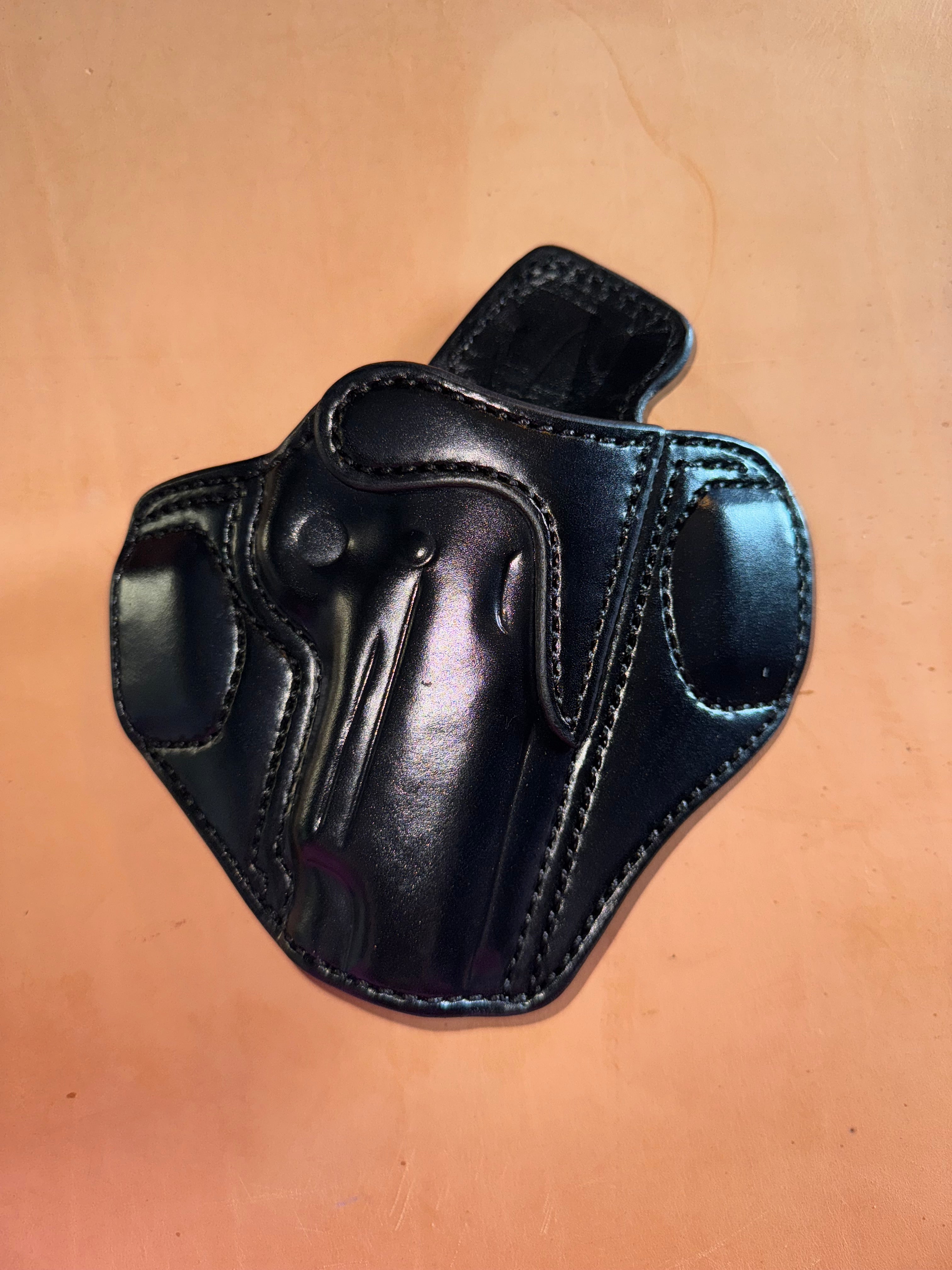 Commander with Rail Deluxe Lined Model 3 Holster | Palmetto Leather