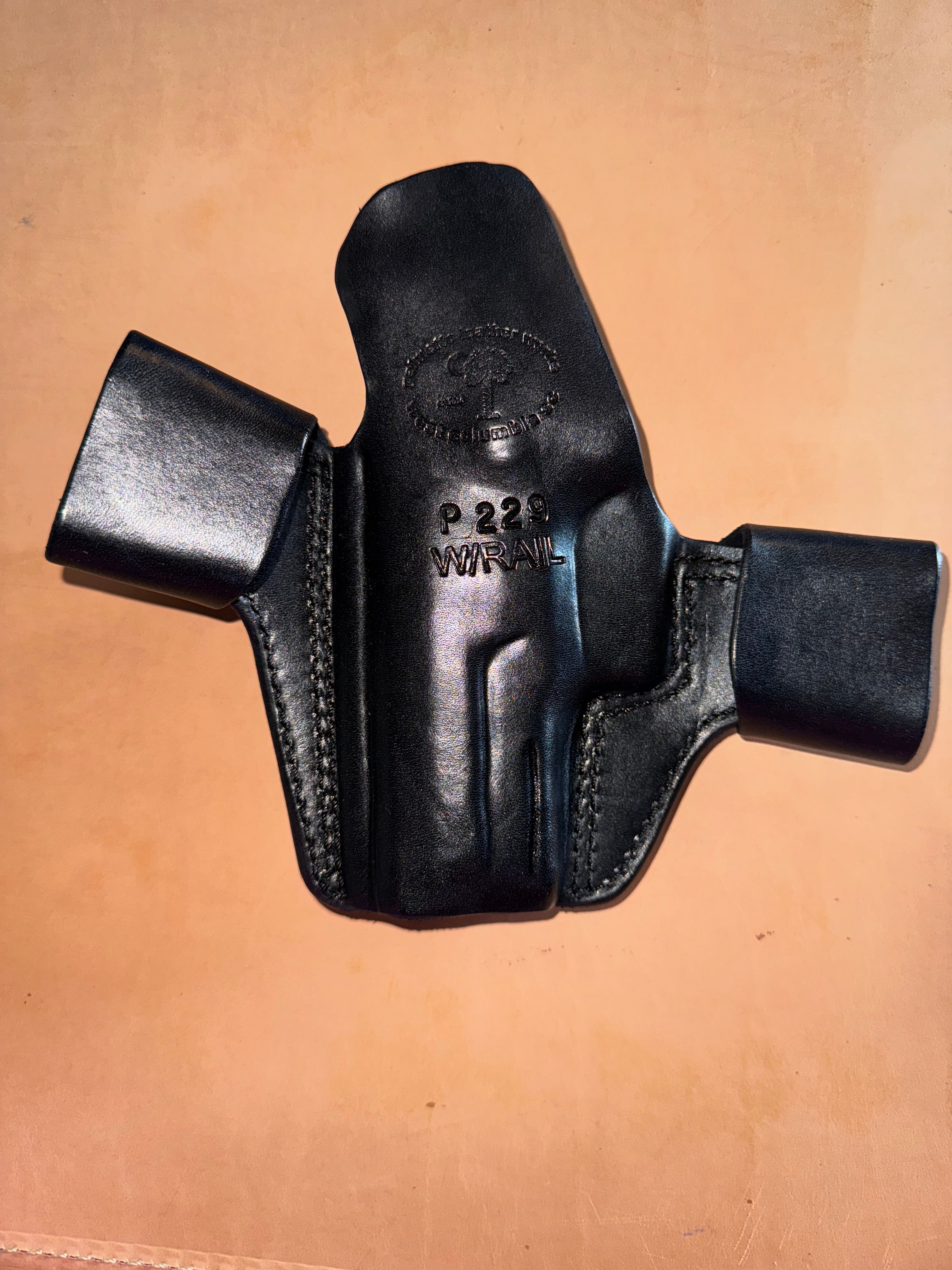 P229 with Rail Model 1 Holster | Palmetto Leather