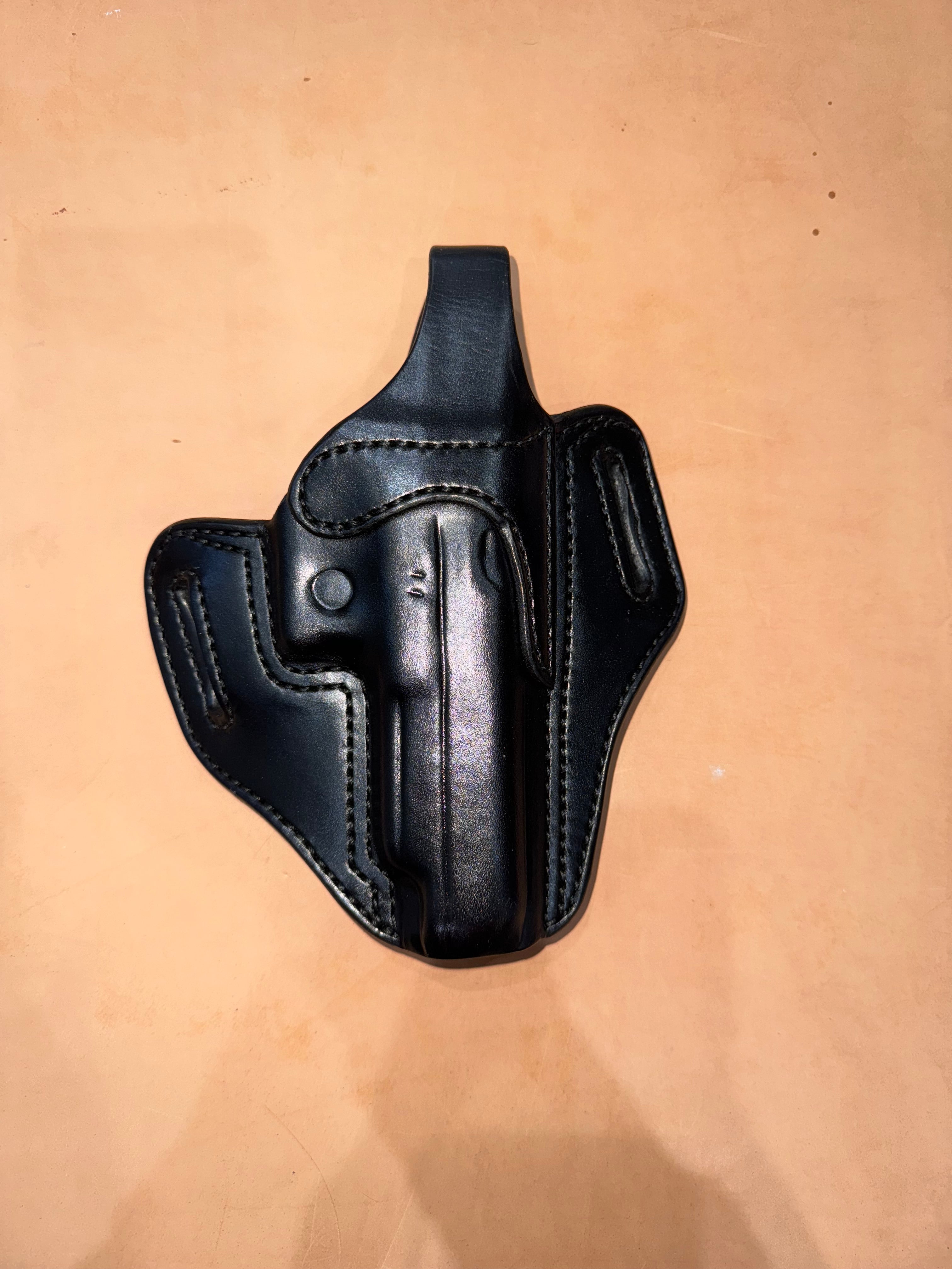 Glock 34/35 with Thumb Break Model 3 Holster | Palmetto Leather