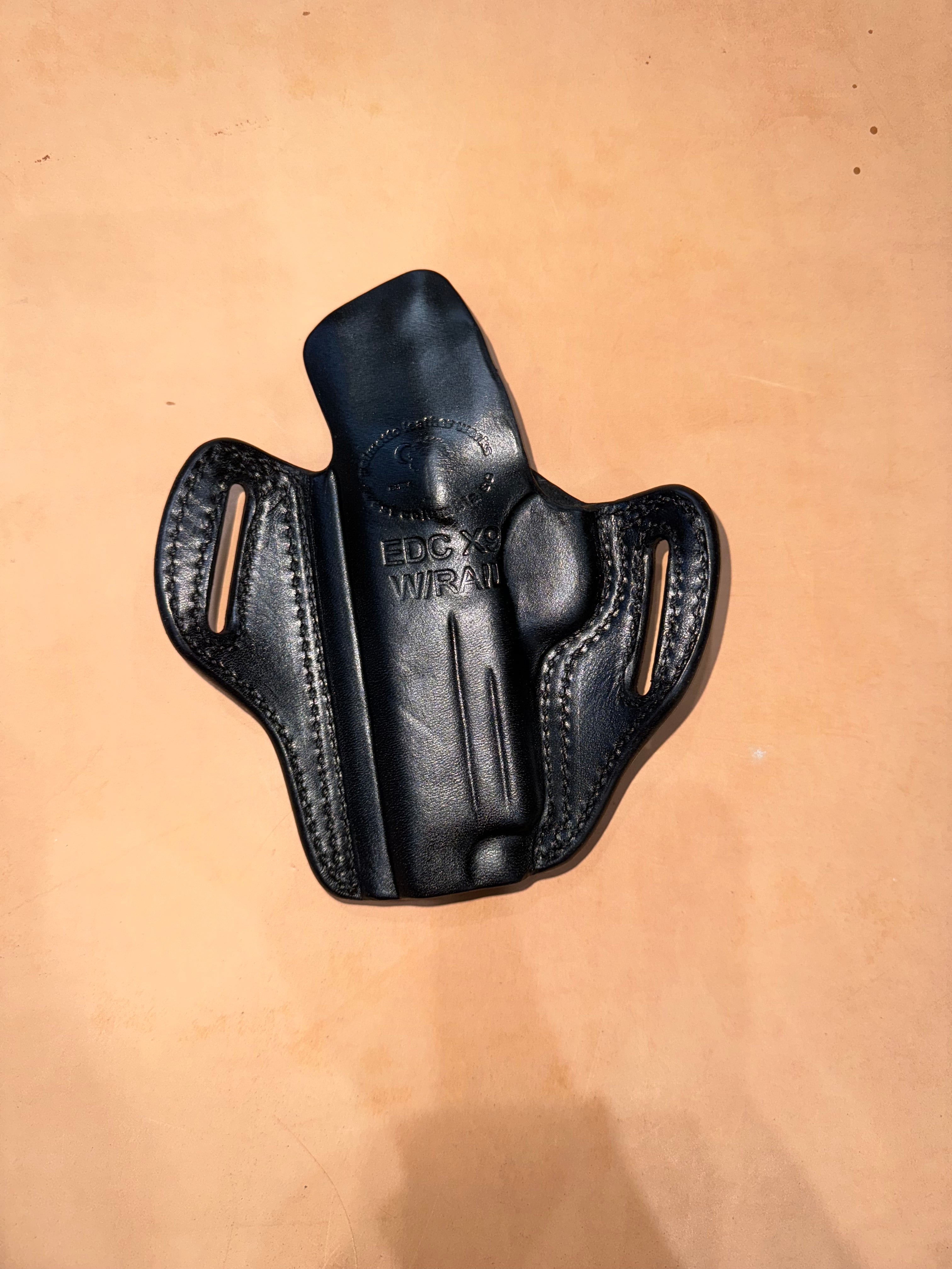 EDC X9 with Rail Model 3 Holster | Palmetto Leather