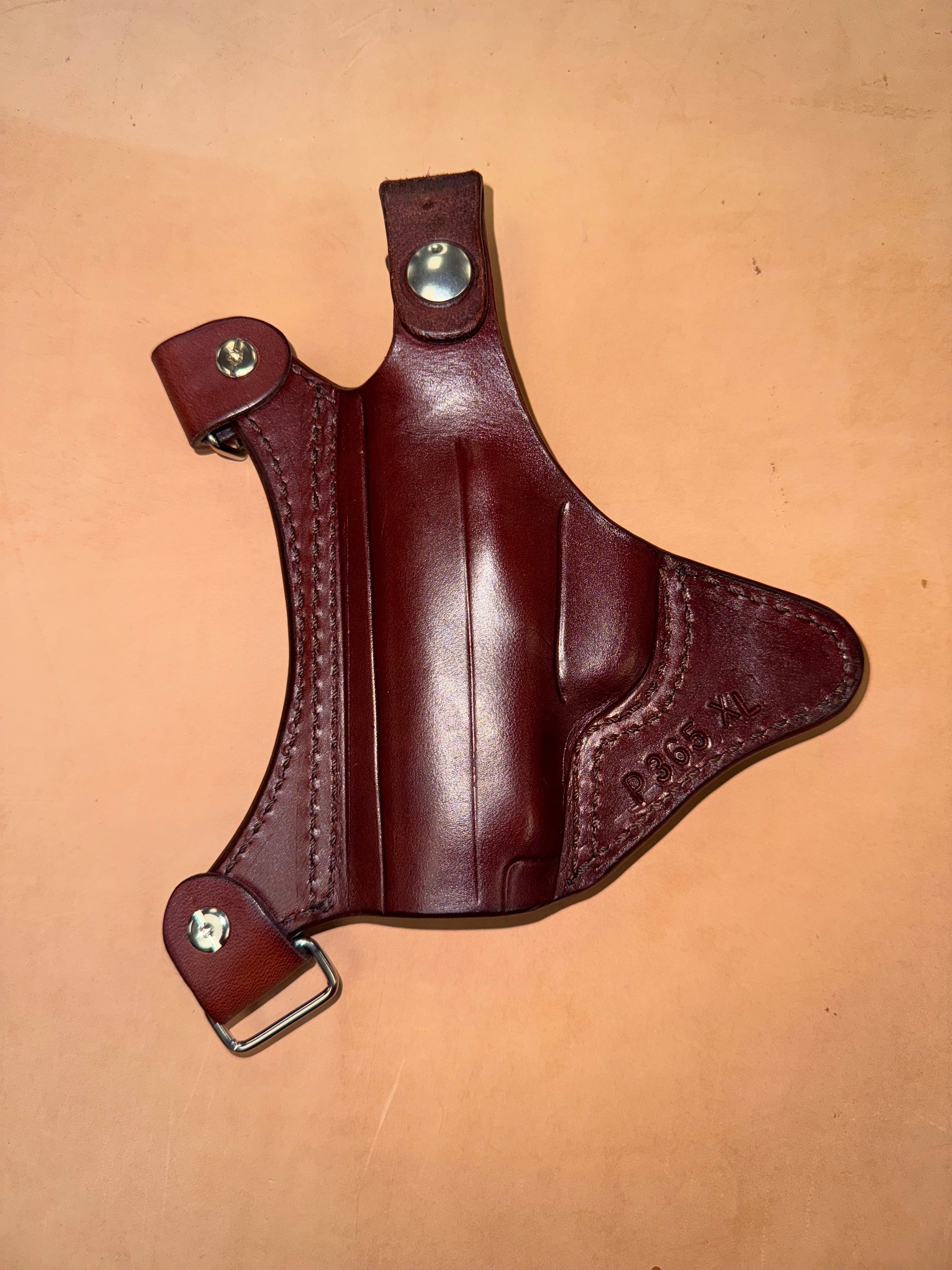 P365 XL Shoulder Holster (Holster Only, No Straps) | Palmetto Leather