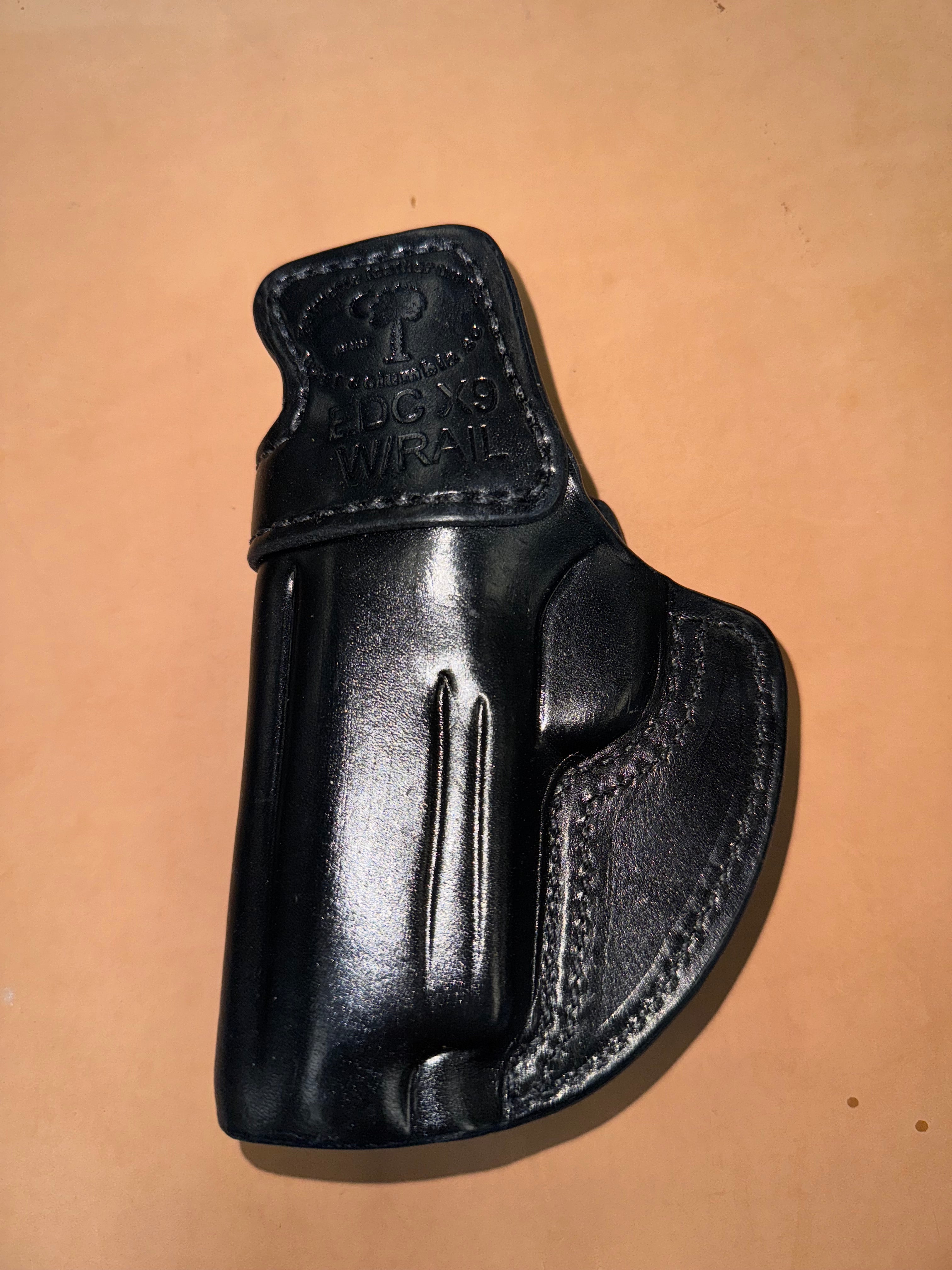 EDC X9 with Rail Appendix Holster