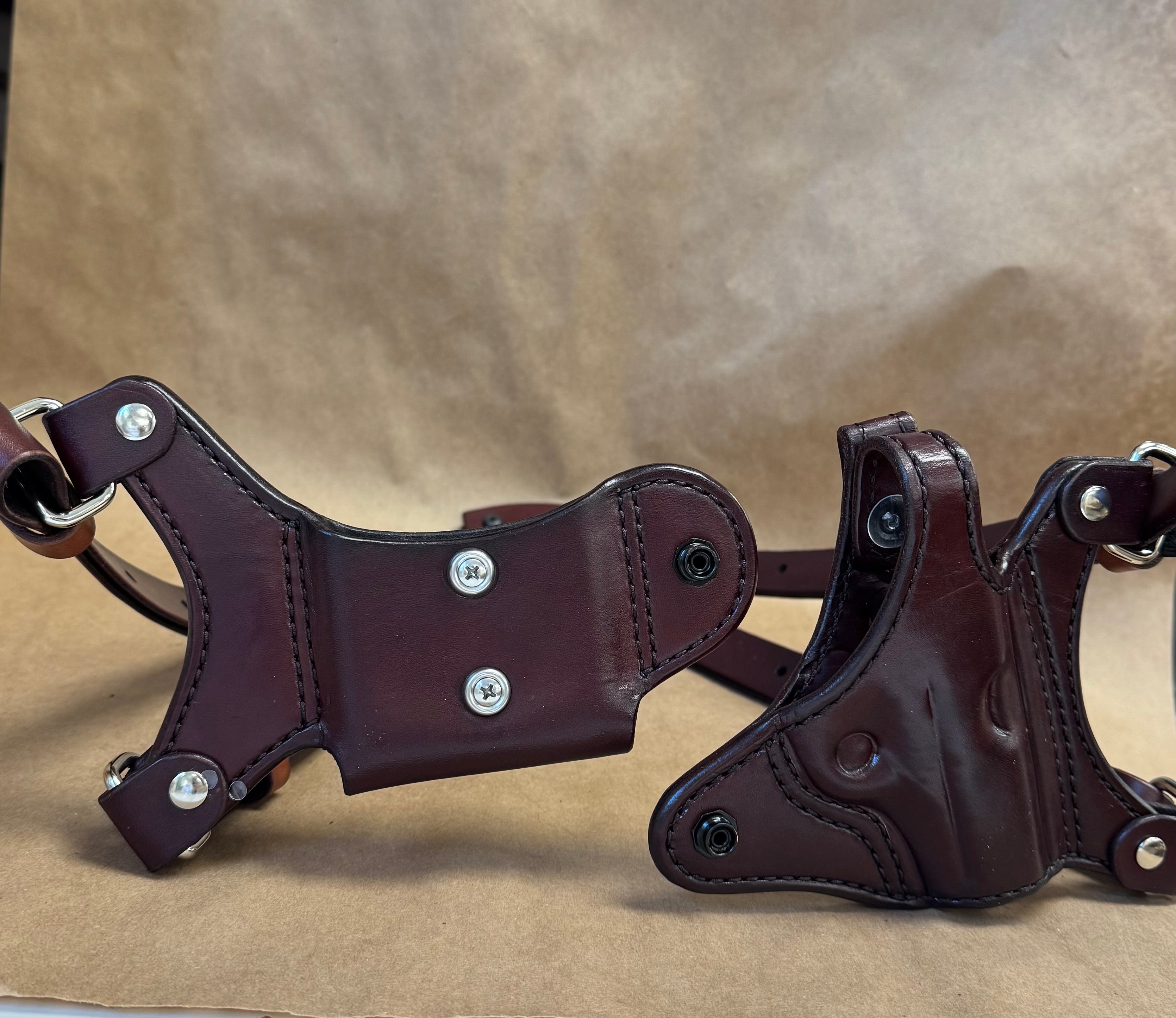 Sig Sauer P938 Double Shoulder Holster | Palmetto Leather