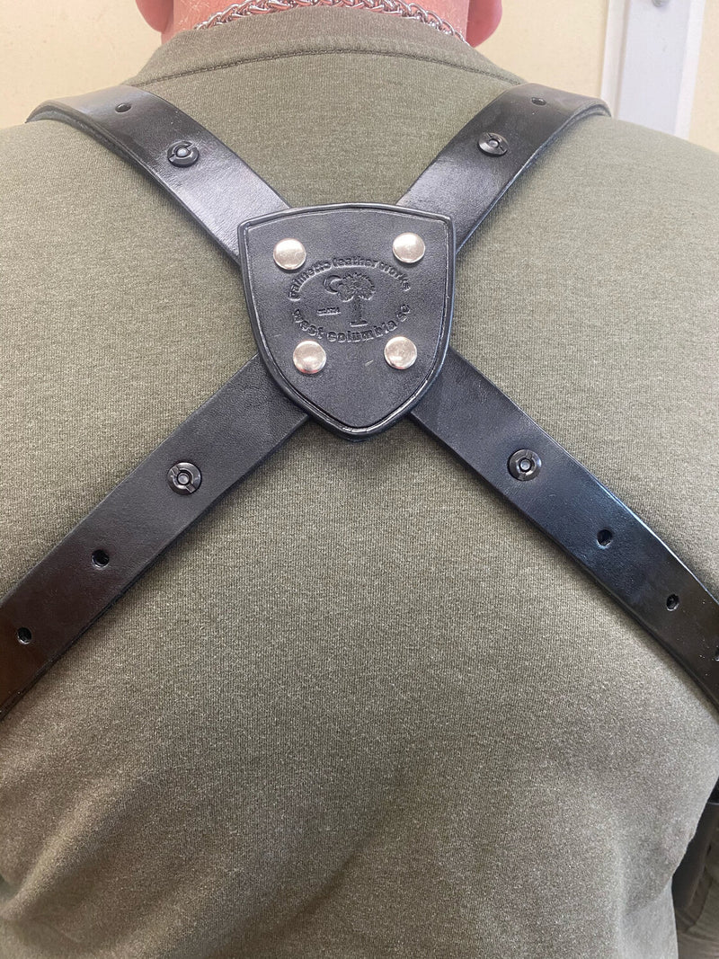 Taurus Judge Double Shoulder Holster | Palmetto Leather